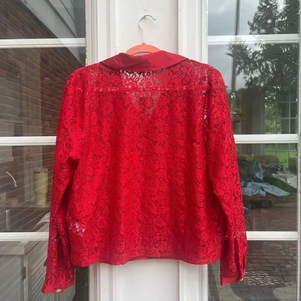 J Crew Lace Lady Jacket NWT - Picture 6 of 6
